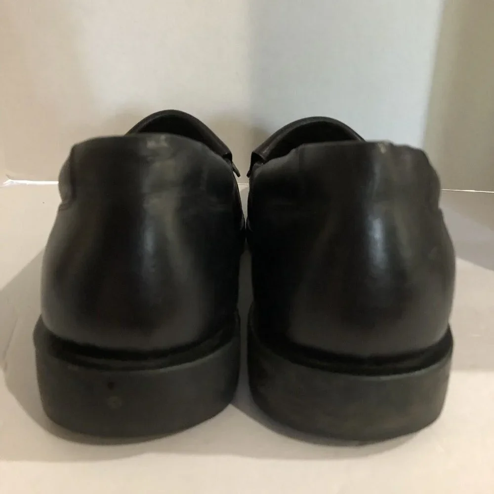 Sandro Moscoloni Vineyard Black Tassel Wingtips Loafers Size 8 EUR 41